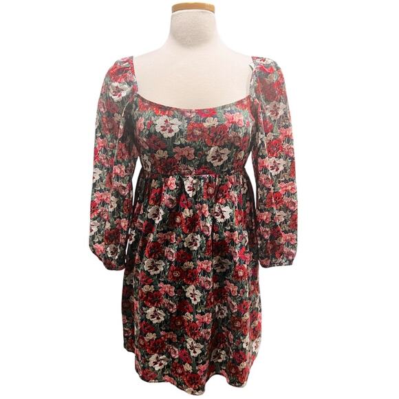 J. Crew Puff-sleeve mini dress in Liberty® poppy
Amelie floral Size 8 - Picture 2 of 8